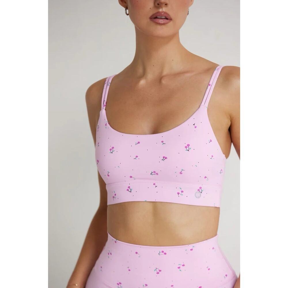 ASTORIA Activewear Luxe Sports Bra Top Cherry Blossom 🍒🌸